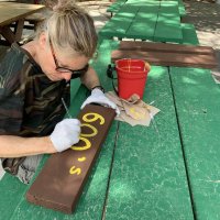 Kristi painting 600 sign